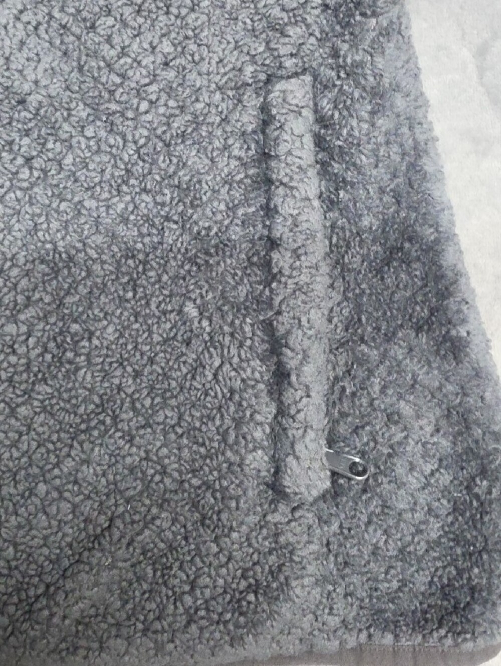 Columbia Gray Sherpa Zip Utility Jacket - Picture 5 of 9
